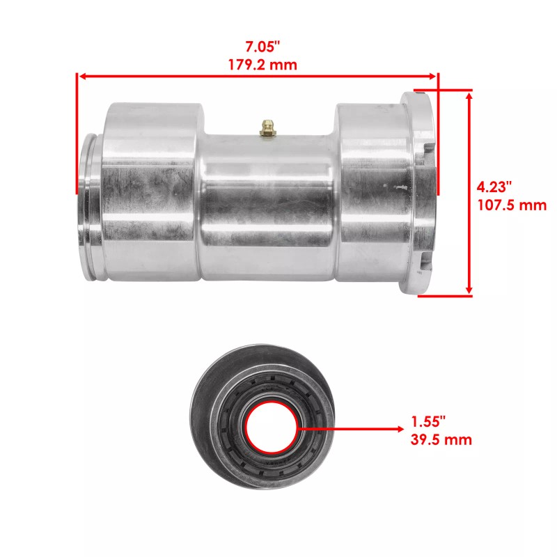 Caltric Rear Axle Bearing Carrier Hub for Polaris Predator 500