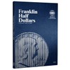 Whitman US Benjamin Franklin Half Dollar Coin Folder 1948 -