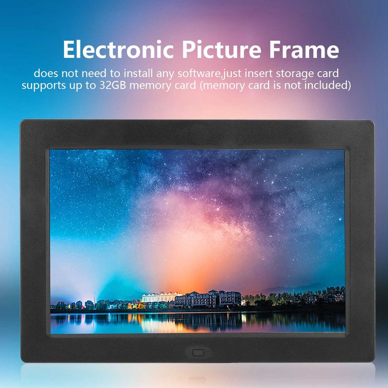 10in Smart Digital Photo Frame High Definition IPS Electronic Picture