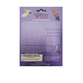 Birds LOVE Cuttlebone for Cockatiels Parakeets Budgies Finches Canaries Lovebirds Small Conures Mynahs Toucans African Greys All Parrots