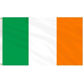 Premium Flags Ireland Grommet Flag Irish Nationality 3' x 5' Irish National Flags Polyester