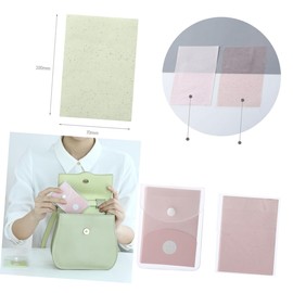 Baluue 80pcs Facial Oil Absorbing Sheets Blotting Paper for Oily Skin Compact Portable Absorbing Tissues for Gym Office and Everyday Use Random Colors