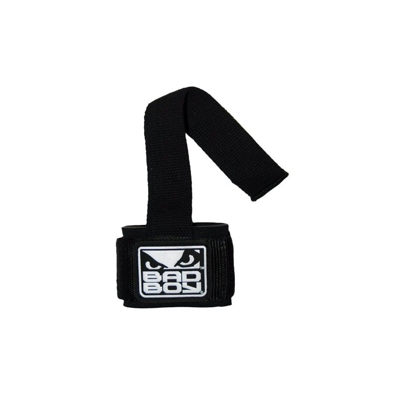 Bad Boy Deluxe Weight Lifting Strap - Black