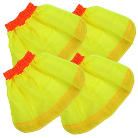 Operitacx 1 Satz Reflektierender Schutzhelm Rand Sonne Männer Visier Kappe Helmkrempe Schatten Uv-Schutz-Hut Sichtweite Hoch Volle Mesh-mütze Helmzubehör 4 Stück