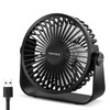 TriPole USB Desk Fan 4.5 Inches Portable Mini Fan Powerful