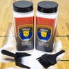 Shuffleboard Pucks w/Shuffleboard Wax High Speed (2 Cans), Mini Dustpan