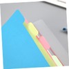 Operitacx A5 Binder Inserts Colorful Index Tabs Easy to Use