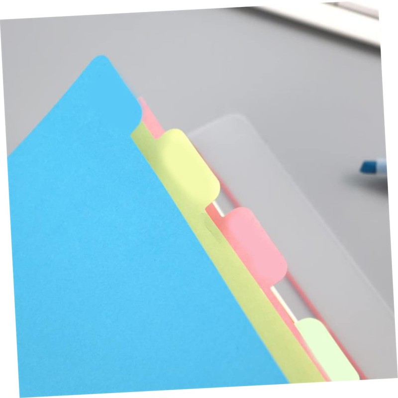 Operitacx A5 Binder Inserts Colorful Index Tabs Easy to Use