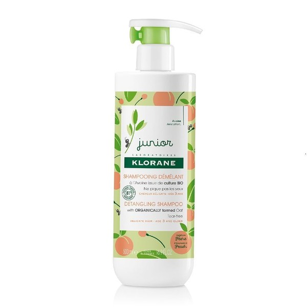 Klorane Petit Junior Shampoo with Peach Fragrance, 500ml