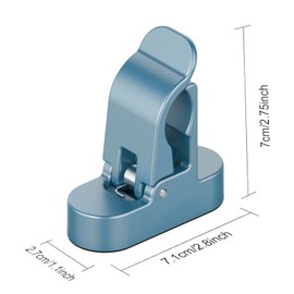 Carritos de Golf Soporte Magnético para Puros Soporte de Golf Clip Soporte de Aleación de Aluminio Soporte de Clip para Golfistas
