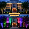 Junview Low Voltage Landscape Lights 10W RGBW Warm White LED