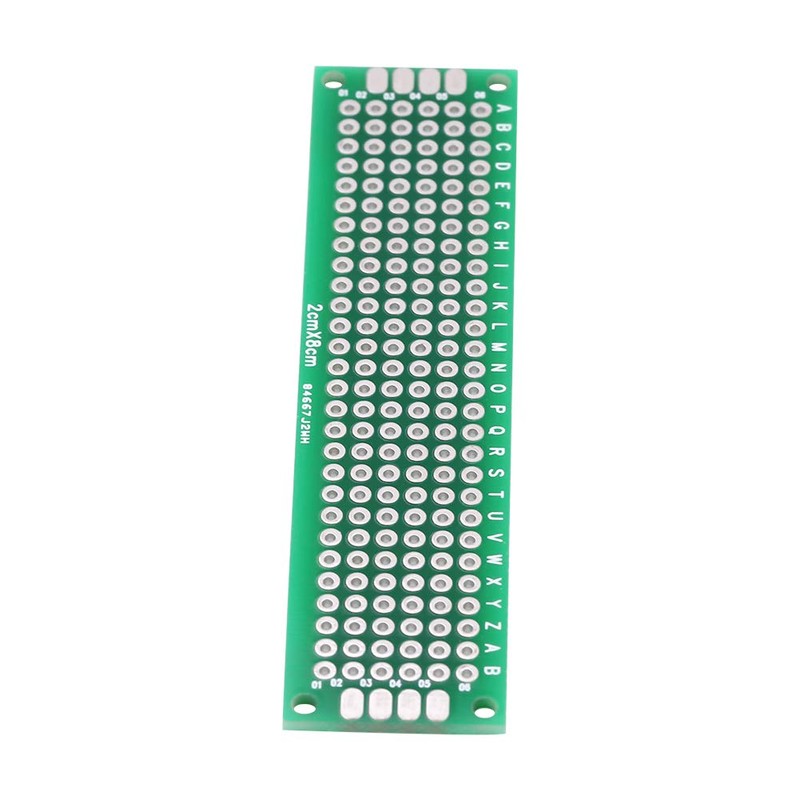 10pcs 2cm x 8cm PCB Universal PCB Double Sided Prototyping