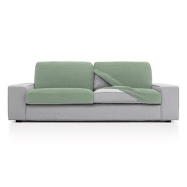 FAVERTI® Super Elastic Sofa Cover with Dimensions 50-85 cm x 45-70 cm and 10-20 cm Height, Model NOVELE | Seat Cover or Backrest Cover for Armchair or Sofa, Turquoise