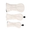 3PCS Golf Club Head Cover PU Waterproof Bird Pattern Golf