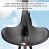 WEST BIKING Bike Seat Wide Comfortable Cycle Saddle Shock Absorption