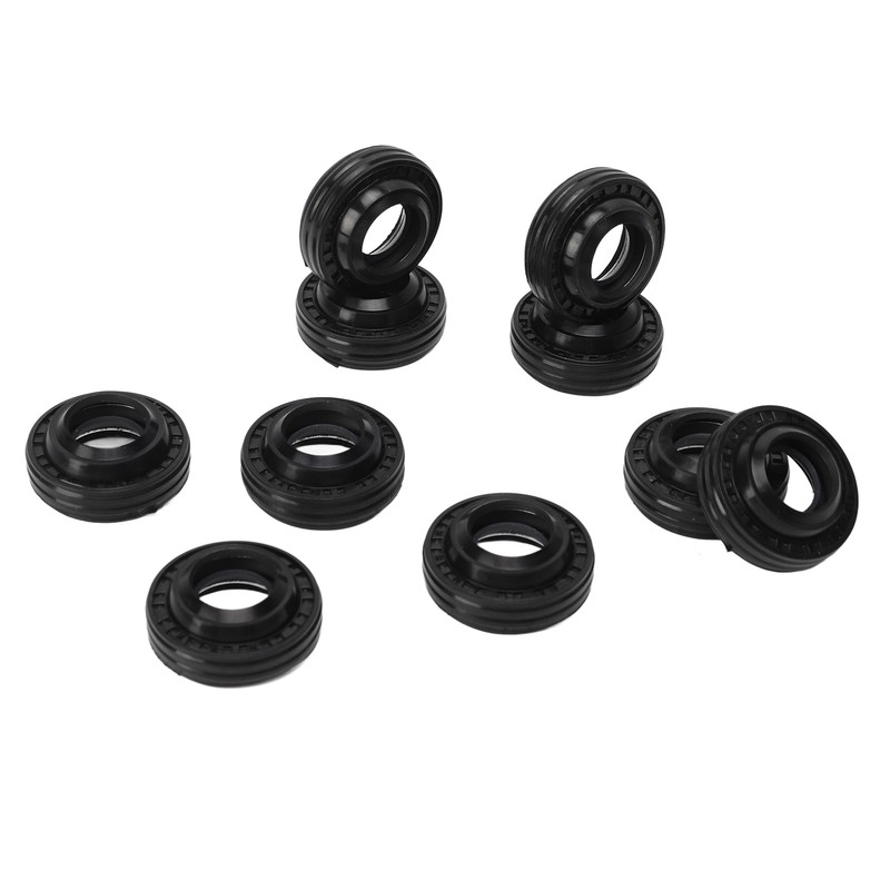 10 Pcs AC Compressor Shaft Seal Rubber Strong Sealing Air