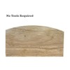 TOP SAVER Wooden Letter Rack and Stationary Holder Home and