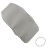 HLUCHY Gray Center Console Armrest Cover Compatible with Honda Civic
