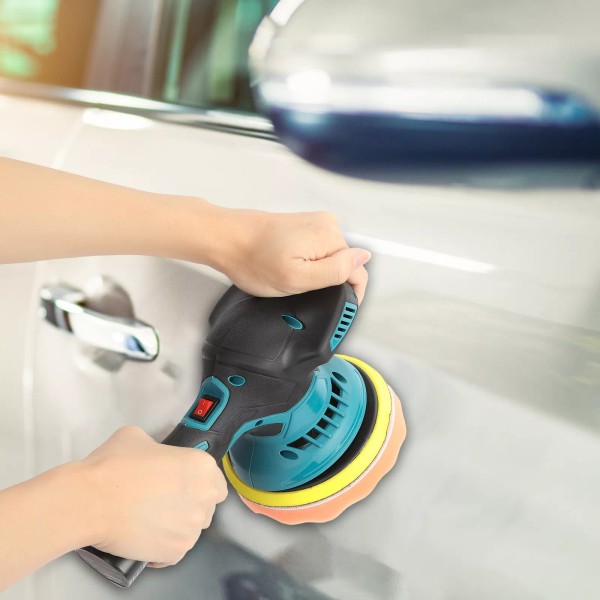Car Polisher Buffer Tool Machine Kit Waxing Polishing Buffing Pad