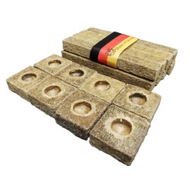 WOWOCON® Dauerdocht aus Holzfaser opt. mit Halter (M-8x Dauerdocht und 8x Halter)