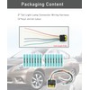 6 Pins Rear Tail Light Connector Wiring Harness Fits for