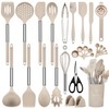 Silicone Cooking Utensils Set, 28 Pcs Kitchen Utensils Set for