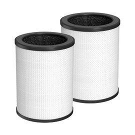 Genuine Cobectal ZQA-6000A Replacement Filter Cartridge, H14 True HEPA Filter, 3-Layer High-Efficiency Filtration, 2 Pack
