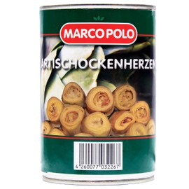 Food-United Artichokes Pickled Tin Preserve Capacity 390 g ATG 240 g Delicate Artichoke Hearts from Spain for Healthy Salads Pizza Pasta Salted without Artificial Additives