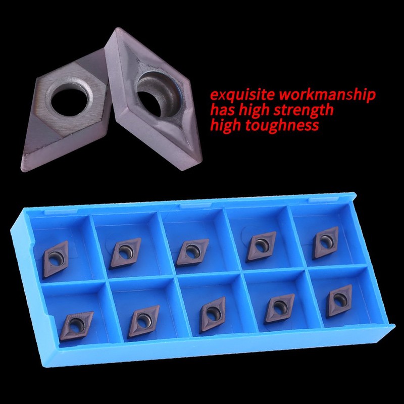 Annadue 10pcs CNC Inserts CNC Carbide Blades Carbide Inserts Carbide