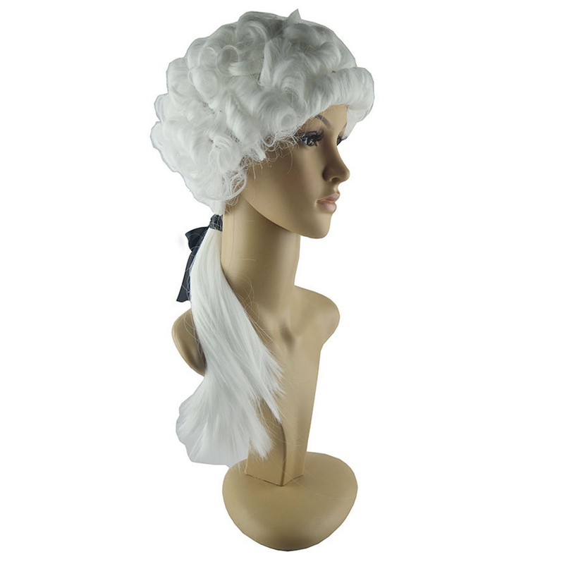 Lawyer Wig Professional Comfortable Judge Acting Performances Wig for Prom