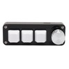 Mini 3 Key Keypad with Knob Custom Programming Hot Swappable
