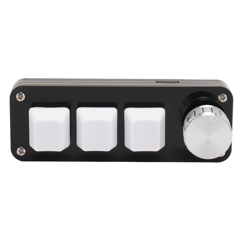 Mini 3 Key Keypad with Knob Custom Programming Hot Swappable