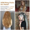 FAVE 36 Inches SE Dreadlock Extensions 10 Strands Dreads Extensions