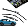 TOSTMOLT 3pcs Front+Rear Direct Fit Windshield Wiper Blades Compatible With
