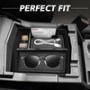 Muslogy Upgraded Center Console Organizer Compatible with 2025 Subaru Forester