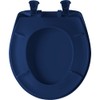 Bemis 200SLOWT 364 Round Closed Front Plastic Toilet Seat with