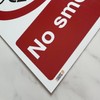 No smoking Sign - A5 1 mm Rigid Plastic Sign