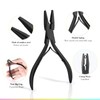 EHDIS Hair Extensions Tools Kit - Stainless Steel Pliers for