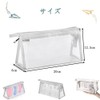 Phyxiul Pen Case, Pencil Case, Clear, Large Capacity, Lightweight, Multi-functional,