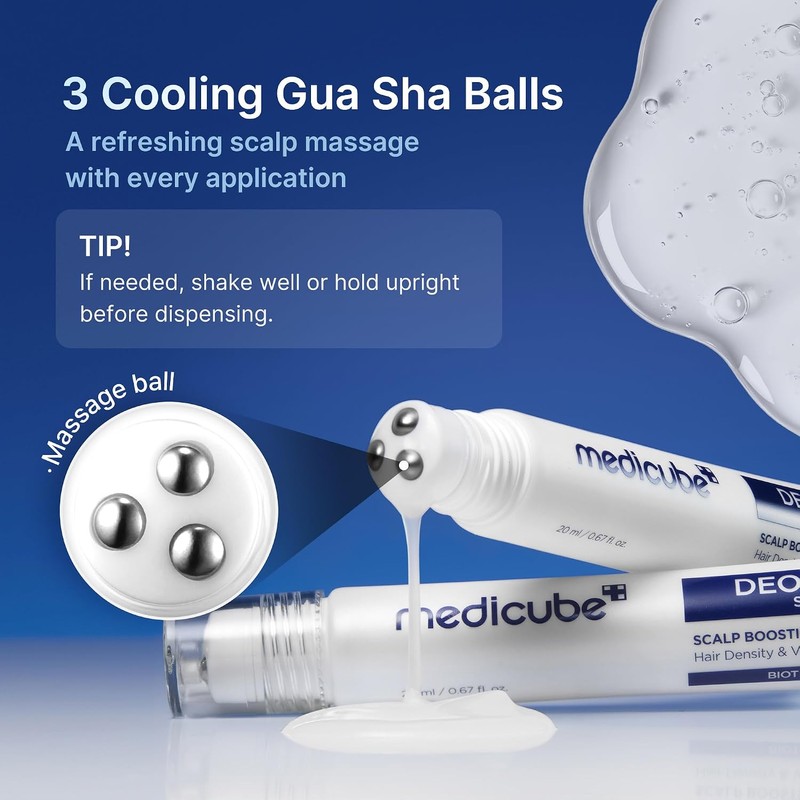 medicube Sérum capilar con desoxirribosa para un cabello con apariencia