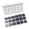 MCMASKE 750PCS Metric M2 M2.5 M3 M4 M5 M6 Nylon