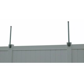 Extend-A-Post - 1-3/8" OD Pipe Extensions 2' Long - Flat Mount - Vertical-2 Pack