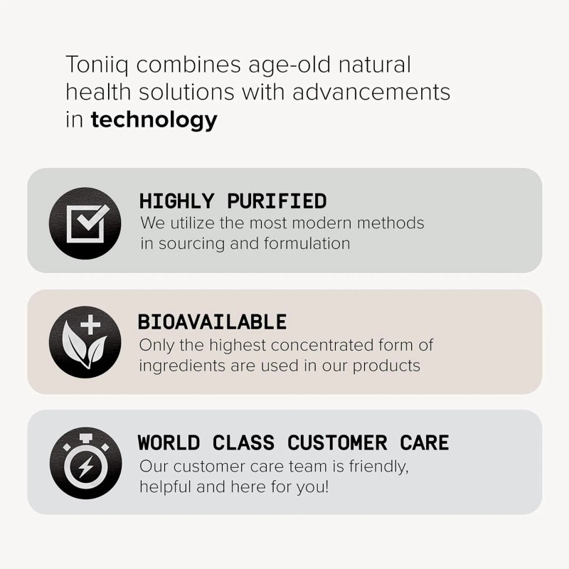 Toniiq Apple Cider Vinegar Capsules - Ultra High Potency 2,010Mg