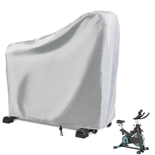 Rilime - Funda protectora para bicicleta de ejercicios, para ciclismo,