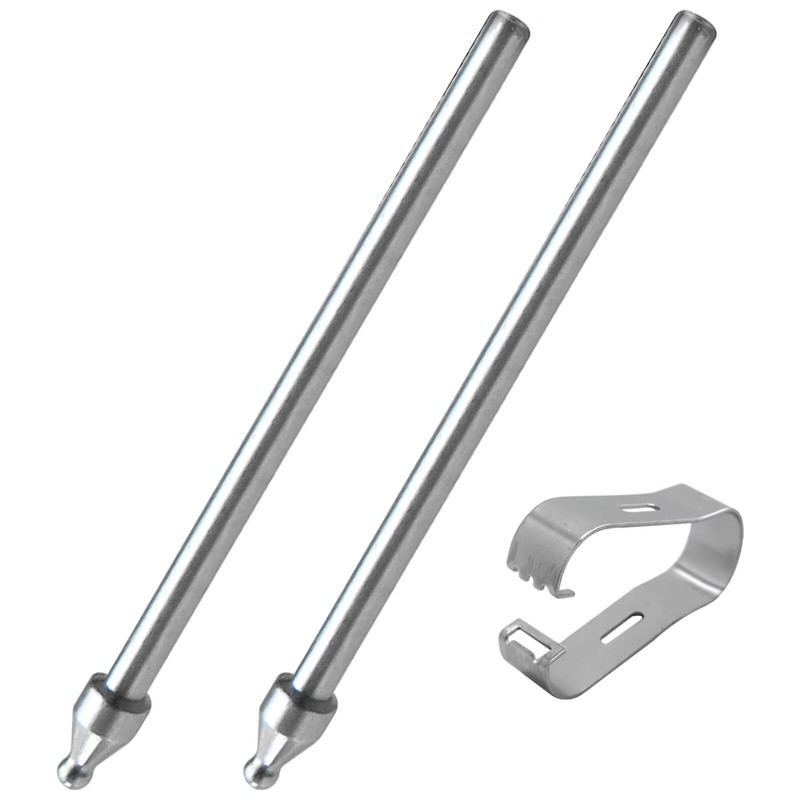 HaeKap 2 Pack Titanium Alloy Fine Point Replacement Pencil Nibs
