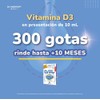 Vitamina D3 ONEDROP frasco con 10 mL, 400 UI