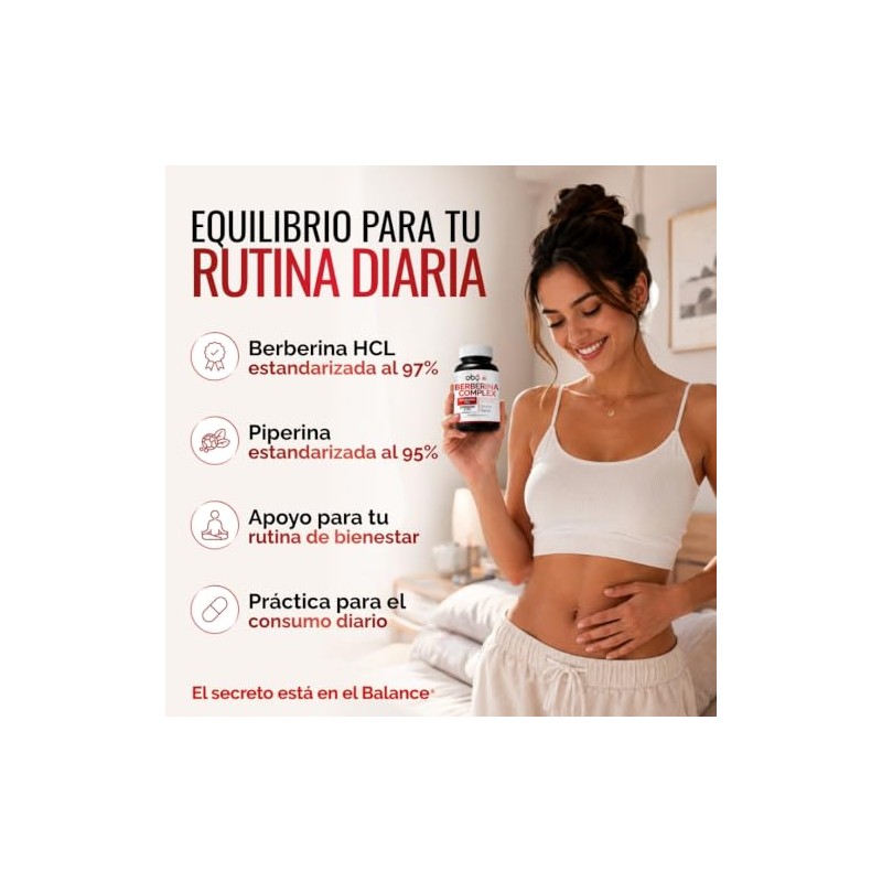 OBY Berberina HCL Pura 500 mg con Cúrcuma 120 cápsulas