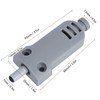 Cabinet Door Buffer,10Pcs Adjustable Soft Close Hinge Buffer,Door Stopper Door