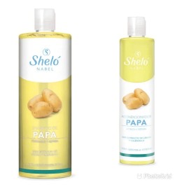 Shampoo Papa Acondicionador Cabello Shelo