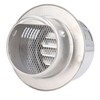 Stainless Steel Air Vent Cap Louvered Vent Cover Round Air
